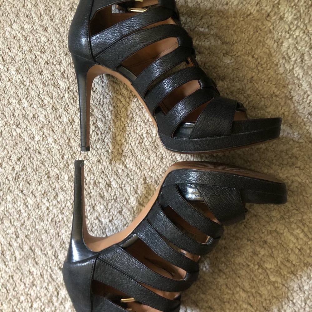 Nine West Gladiator Platforms size 8 - Picture 4 of 10